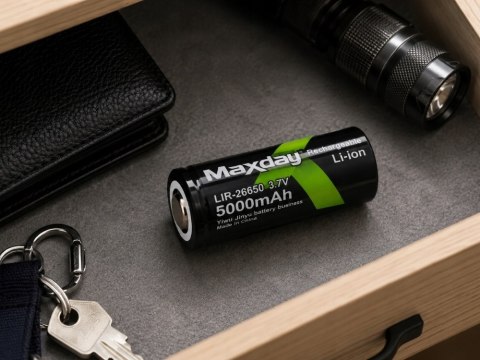 Nowoczesny akumulator litowo-jonowy 26650 5000mAh 3,7V - niezawodne źródło energii