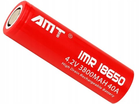 Nowoczesny akumulator 18650 o wysokiej pojemności 3800mAh