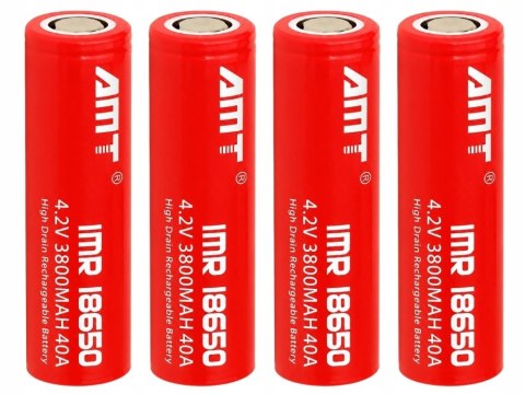 Nowoczesny akumulator 18650 o wysokiej pojemności 3800mAh