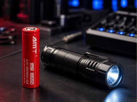 Nowoczesny akumulator 18650 o wysokiej pojemności 3800mAh