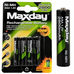 Akumulatorki AAA 2800 mAh - Wydajność i Ekonomia w Zasięgu Ręki