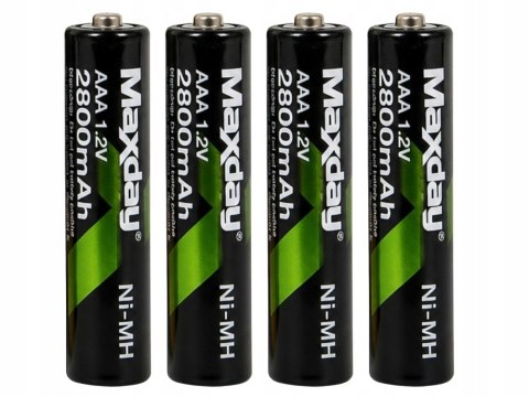 Akumulatorki AAA 2800 mAh - Wydajność i Ekonomia w Zasięgu Ręki