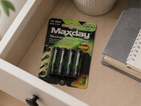 Akumulatorki AAA 2800 mAh - Wydajność i Ekonomia w Zasięgu Ręki