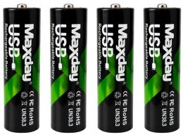 Nowoczesne akumulatorki USB-C AAA o dużej pojemności