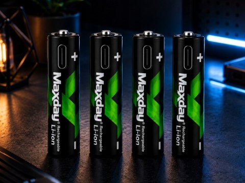 Nowoczesne akumulatorki USB-C AAA o dużej pojemności