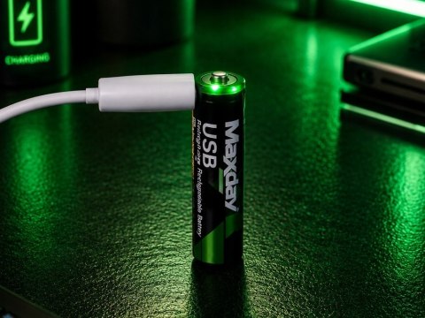 Nowoczesne akumulatorki USB-C AAA o dużej pojemności