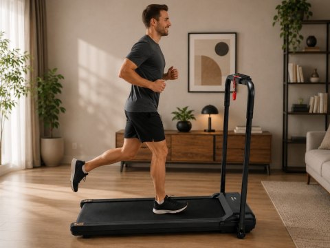 Bieżnia elektryczna domowa składana pod łóżko 12 km/h dom sport trening