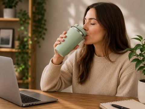 Kawa w drodze: ergonomiczny kubek termiczny