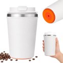 Nowoczesny kubek termiczny z przyssawką na gorące napoje 380 ml