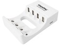 Ładowarka USB-C do akumulatorków AA/AAA z diodami LED, 4 sloty