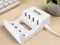 Ładowarka USB-C do akumulatorków AA/AAA z diodami LED, 4 sloty