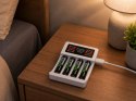 Ładowarka do akumulatorków AA/AAA - Szybkie ładowanie USB-C