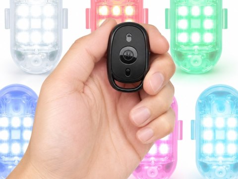 Nowoczesne lampki LED stroboskopowe dla bezpieczeństwa na drodze