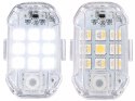Nowoczesne lampki LED stroboskopowe dla bezpieczeństwa na drodze