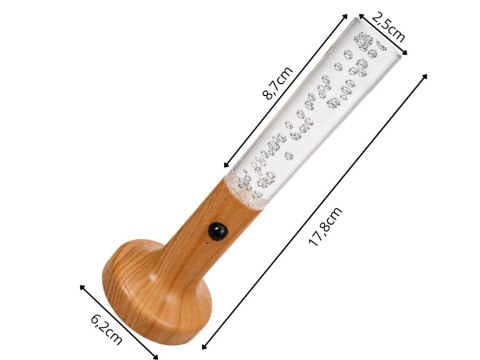 Nowoczesna lampka nocna LED z automatycznym czujnikiem ruchu i ciepłym światłem