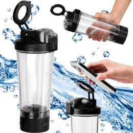 Nowoczesny shaker elektryczny z akumulatorem 700 ml i uchwytem na telefon