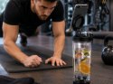 Nowoczesny shaker elektryczny z akumulatorem 700 ml i uchwytem na telefon