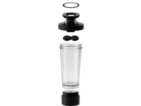 Nowoczesny shaker elektryczny z akumulatorem 700 ml i uchwytem na telefon
