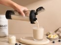 Nowoczesny shaker elektryczny z akumulatorem 700 ml i uchwytem na telefon