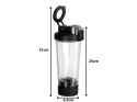 Nowoczesny shaker elektryczny z akumulatorem 700 ml i uchwytem na telefon