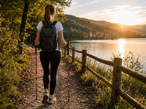 Nowoczesne kijki trekkingowe dla aktywnych