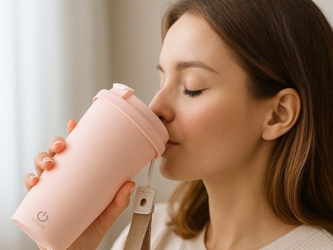 Nowoczesny kubek samomieszający - niezawodny towarzysz każdego napoju!