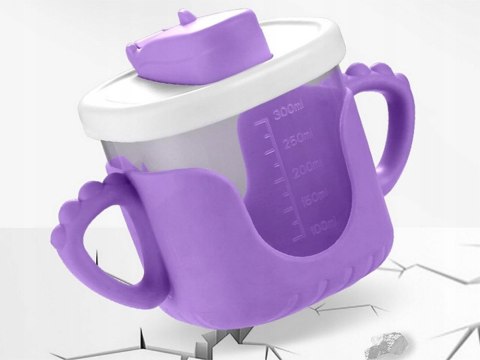 Kubek dla Małego Odkrywcy z Silikonowymi Uchwytem 300ml