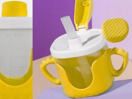 Kubek dla dzieci: Silikonowy niekapek o pojemności 300ml