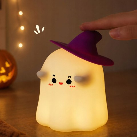 Lampa duszek LED - idealna dekoracja na Halloween