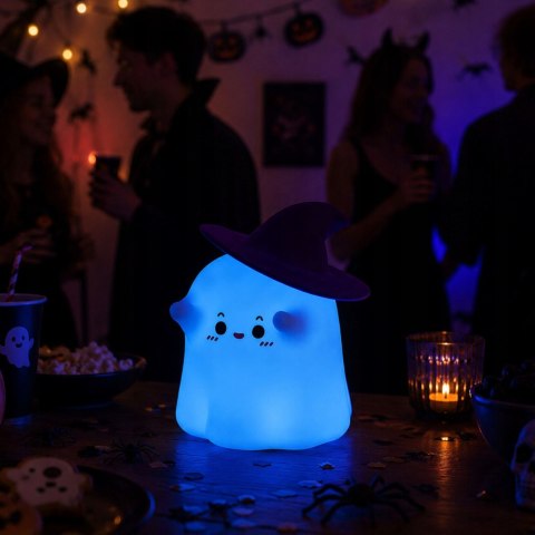 Lampa duszek LED - idealna dekoracja na Halloween