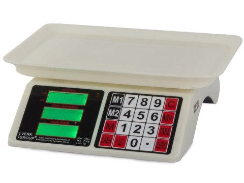 Waga elektroniczna do sklepu - precyzyjne pomiary do 40 kg