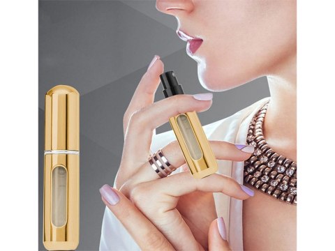 Atomizer na perfumy - podróżny flakon 5ml z wygodnym rozpryskiwaczem