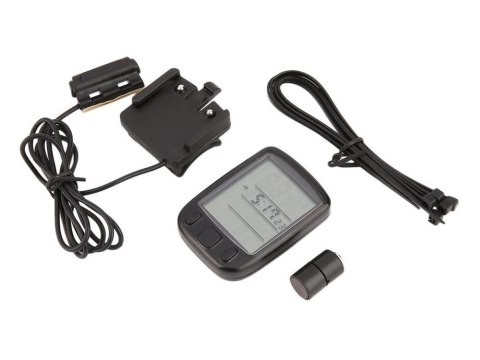 Licznik Rowerowy LCD z Wodoodporną Obudową i 27 Funkcjami