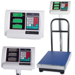 Nowoczesna waga platformowa mobilna do 200kg z akumulatorem i podświetleniem