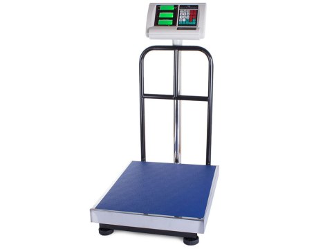 Waga sklepowa platforma 50x40cm RAMPA 300kg MOC gabaryt wygoda 230V lub AKU