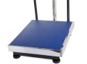 Waga sklepowa platforma 50x40cm RAMPA 300kg MOC gabaryt wygoda 230V lub AKU