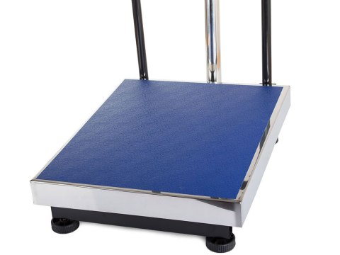 Waga sklepowa platforma 50x40cm RAMPA 300kg MOC gabaryt wygoda 230V lub AKU