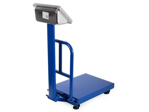 Waga Gabaryty 230V lub AKU RAMPA 100kg LCD MOBILNA SKŁADNA