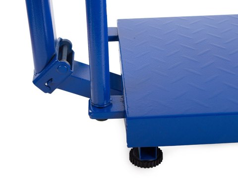 Waga Gabaryty 230V lub AKU RAMPA 100kg LCD MOBILNA SKŁADNA