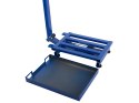 Waga Gabaryty 230V lub AKU RAMPA 100kg LCD MOBILNA SKŁADNA