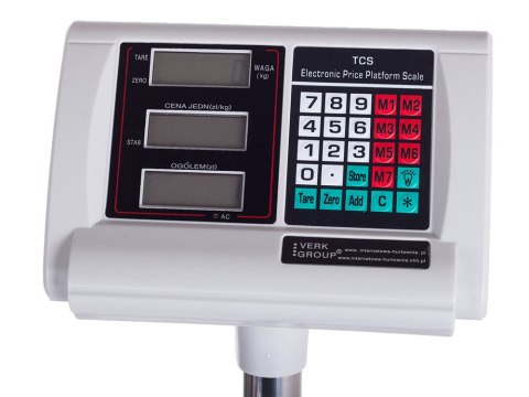 Waga 100kg/20g dokładna platforma 230V lub AKU sklep magazyn hurt detal