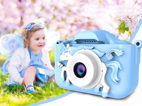 Zabawkowy aparat fotograficzny dla dzieci z jednorożcem MEGA