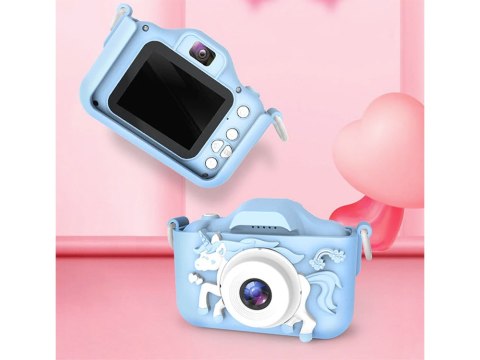 Zabawkowy aparat fotograficzny dla dzieci z jednorożcem MEGA