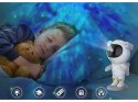 Nowoczesny projektor gwiazd w kształcie astronauty - wieczór pełen magii!