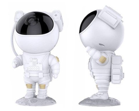 Nowoczesny projektor gwiazd w kształcie astronauty - wieczór pełen magii!