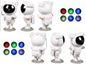 Nowoczesny projektor gwiazd w kształcie astronauty - wieczór pełen magii!