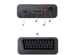 Nowoczesny Adapter HDMI - Pełna jakość obrazu i dźwięku w Twoim domu!