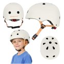 Kask rowerowy dla małego odkrywcy z regulacją i diodą LED
