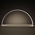Nowoczesna lampa LED do manicure z bezcieniowym oświetleniem w złotym kolorze