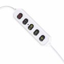 Nowoczesna lampa LED do manicure z bezcieniowym oświetleniem w złotym kolorze